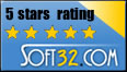 Five Stars From Soft32.com